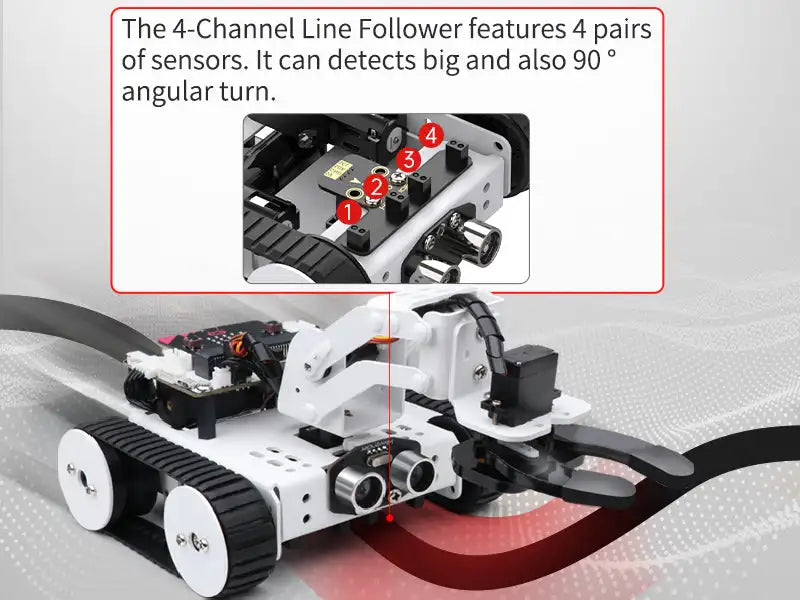 Qtruck - Robot Programmable Hiwonder Micro , Formes Variées - Digital Store robot programmable