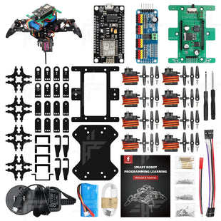 Tscinbuny - Kit Robot Programmable Ardu37 avec Manuels Inclus