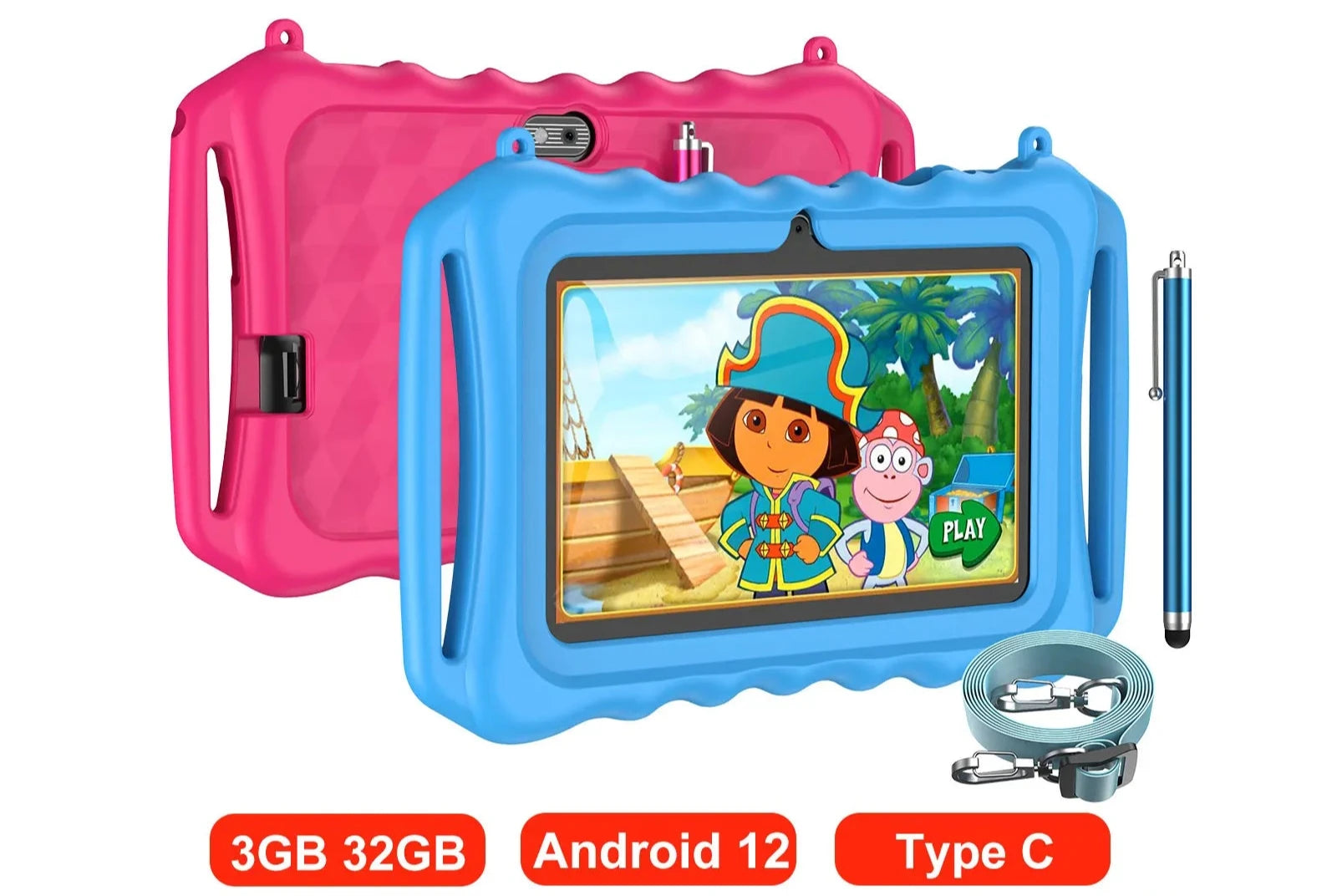 Tablette XGODY 7'' pour Enfants - Android, Bluetooth, Coque - Digital Store tablette pour enfants