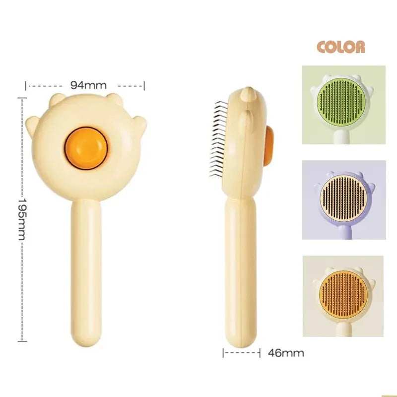 Peigne Épilation pour Animaux - Brosse de Toilettage, Massage - Digital Store brosse à poils