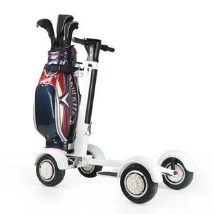 Voiturette de Golf Électrique 2000W - Tout-Terrain, Pliable