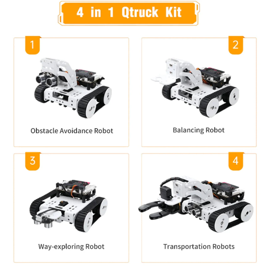 Qtruck - Robot Programmable Hiwonder Micro , Formes Variées - Digital Store robot programmable