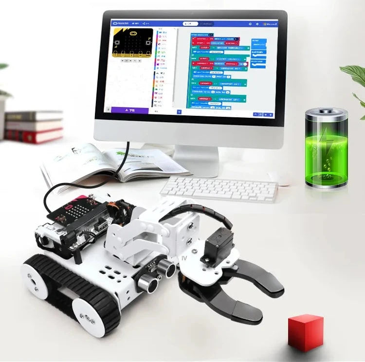 YoufangSmart - Voiture Robot Programmable Microbit, Kit Éducatif - Digital Store robot éducatif