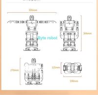 Robot Humanoïde 16 DOF RoboSoul H5S - Kit Éducatif Programmable