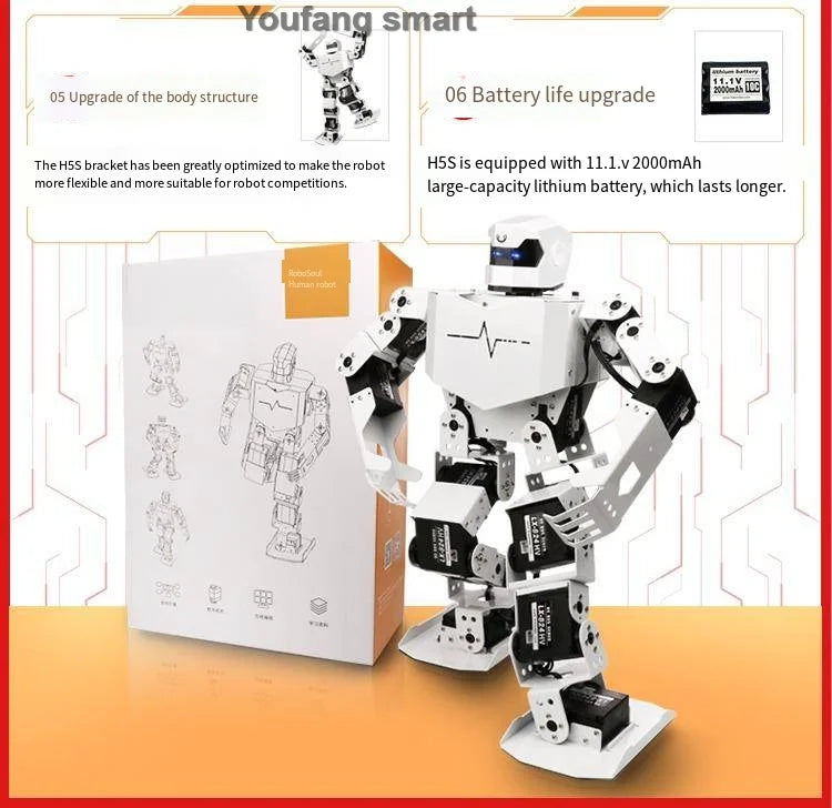 Robot Humanoïde 16 DOF - Kit Bionique Programmable avec MP3 - Digital Store robot éducatif