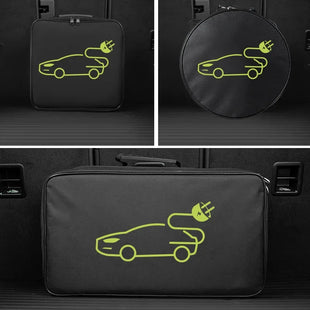 Sac de Transport Étanche pour Câbles de Charge de Voiture Électrique - Digital Store Sac à main de transport pour cables de charge de voitures electriques