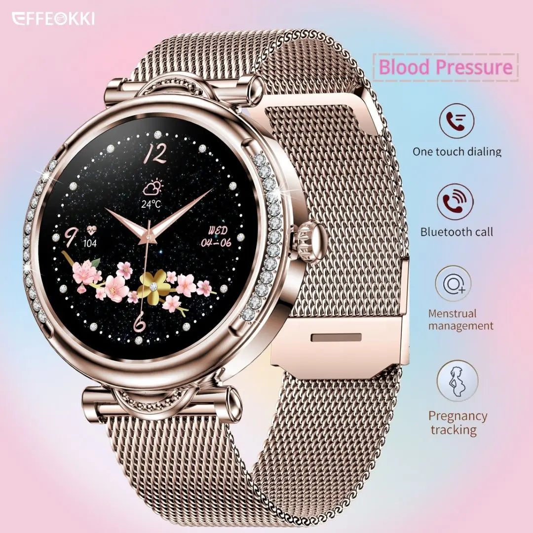 Montre Connectée Transparente Femme - 360x360 AMOLED, Étanche - Digital Store montre connectée