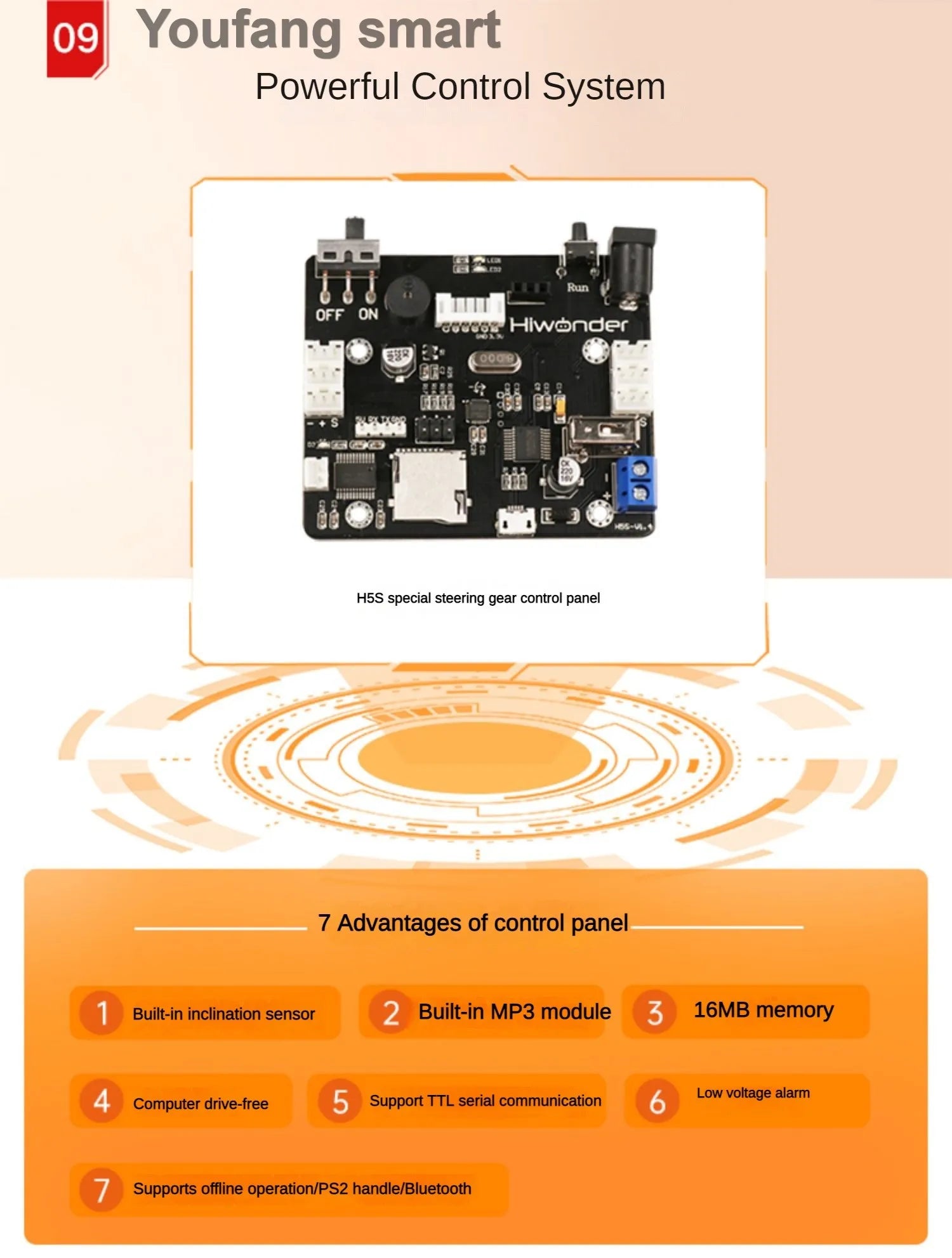 Robot Humanoïde 16 DOF - Kit Bionique Programmable avec MP3 - Digital Store robot éducatif