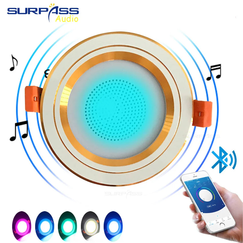 Lampe Musique Intelligente LED - Haut-Parleurs Bluetooth Intégrés - Digital Store led