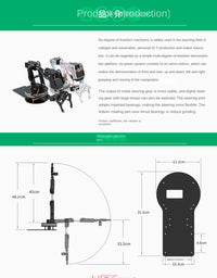 Bras Robotique Programmable YoufangSmart 6 DOF - Kit Arduino - Digital Store développement et de programmation