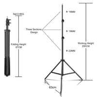 Anneau LED 18'' avec Trépied & Support Téléphone pour Studio - Digital Store Éclairage professionnel pour photographie et vidéo