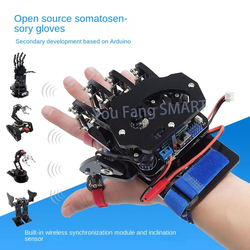 Robot Bionique 5 DOF - Open Source, Compatible Ardu37 - Digital Store robot programmable