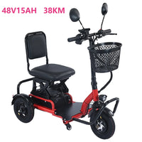 Trottinette Électrique 3 Roues - 350W, Batterie Amovible, 63 km - Digital Store scooter électrique