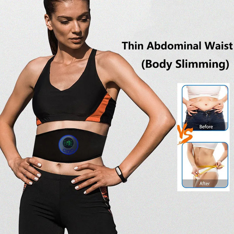 Entraîneur Abdominal EMS - Ceinture Tonifiante, Amincissante - Digital Store Ceinture de fitness