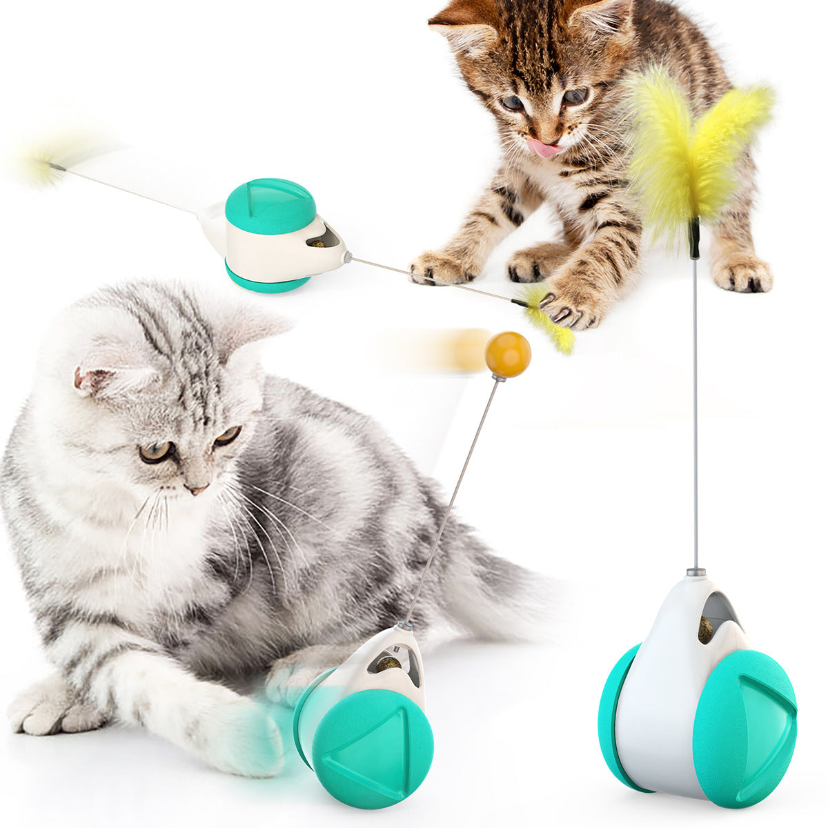 Balance Tumbler Jouet Interactif pour Chats | Anti-Stress et Divertissement - Digital Store accessoires pour animeaux