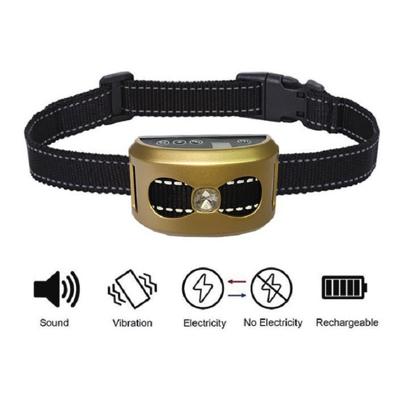 Collier Anti - Aboiement Électrique avec Vibration pour Animaux - Digital StoreCollier Anti - Aboiement Électrique avec Vibration pour AnimauxDigital Store4748039292725