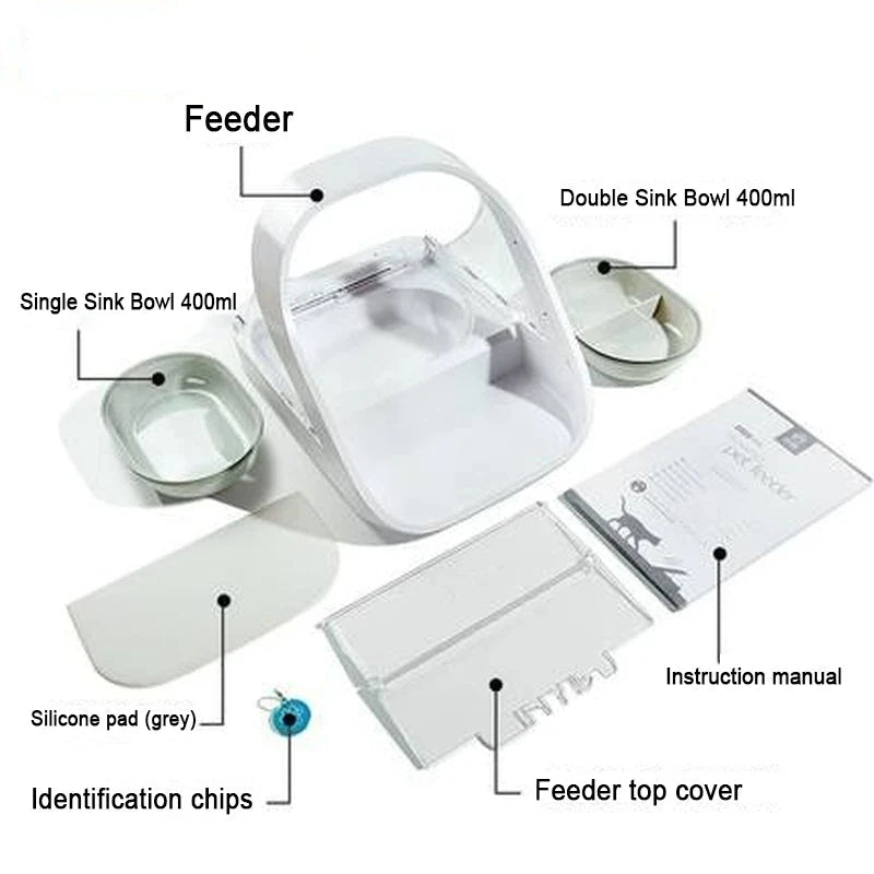 Distributeur Automatique pour Animaux Surefeed avec Identification par Puce | Distributeur Électronique pour Chats | Conserve la Fraîcheur des Aliments | Empêche les Autres Animaux de Voler la Nourriture - Digital StoreDistributeur Automatique pour Animaux Surefeed avec Identification par Puce | Distributeur Électronique pour Chats | Conserve la Fraîcheur des Aliments | Empêche les Autres Animaux de Voler la NourritureDigital Store