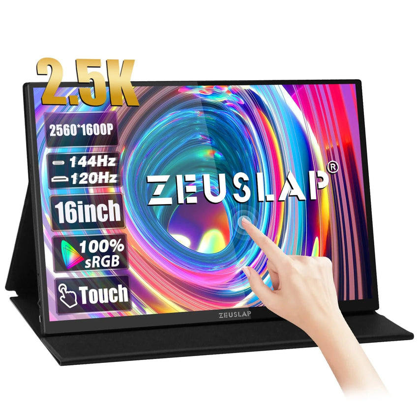 Écran Tactile Portable ZEUSLAP 16'' 2.5K - IPS, 144Hz, Thunderbolt - Digital StoreÉcran Tactile Portable ZEUSLAP 16'' 2.5K - IPS, 144Hz, ThunderboltDigital Store4748647097002