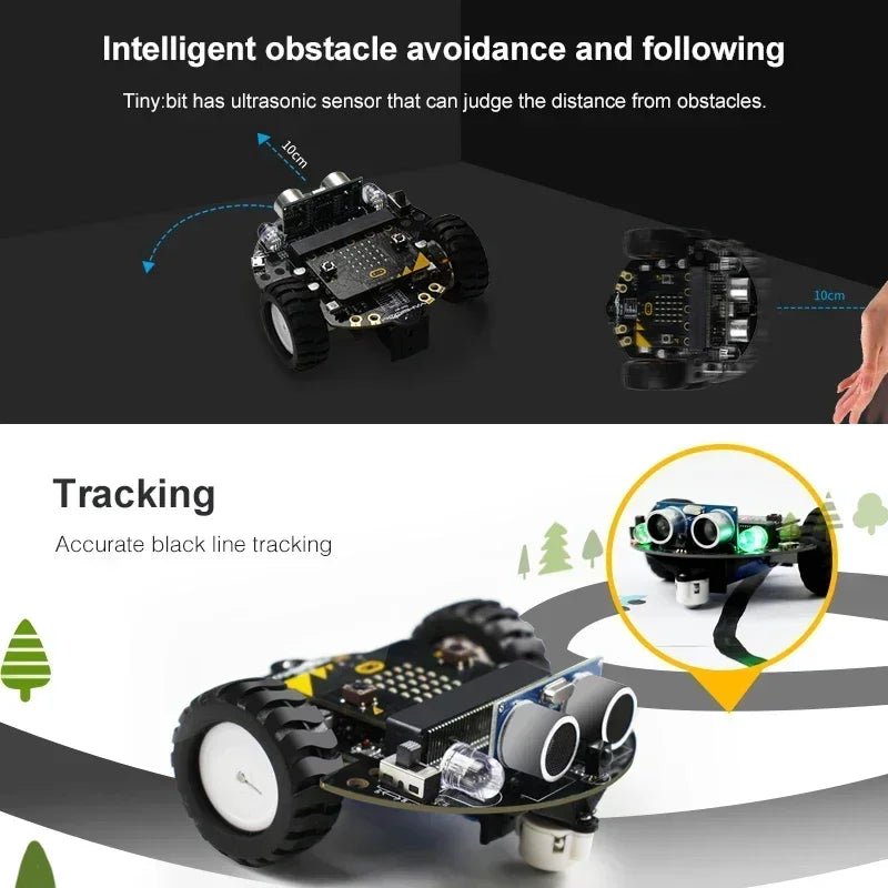 Kit Robot Programmable Tiny - Compatible Microbit V2 et V1 - Digital StoreKit Robot Programmable Tiny - Compatible Microbit V2 et V1Digital Store4748705142453