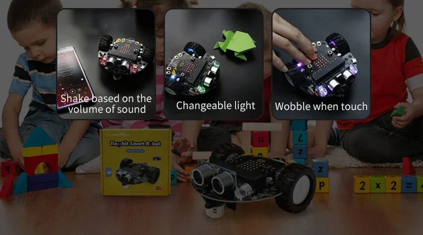 Kit Robot Programmable Tiny - Compatible Microbit V2 et V1 - Digital StoreKit Robot Programmable Tiny - Compatible Microbit V2 et V1Digital Store5299562527789