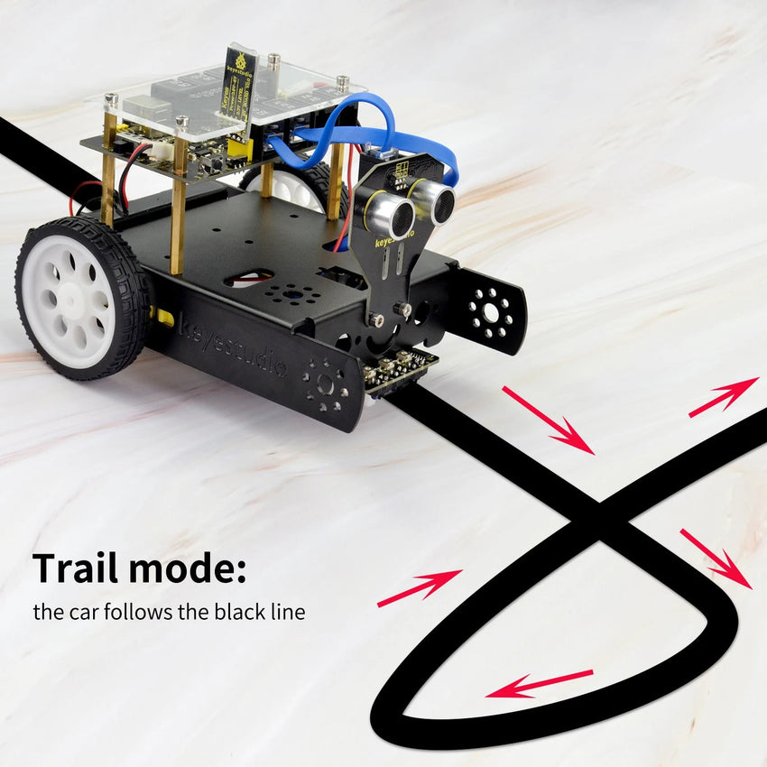 Kit Voiture Robot Programmable Keyestudio Ellybot STEM - Ardu37 - Digital StoreKit Voiture Robot Programmable Keyestudio Ellybot STEM - Ardu37Digital Store4748722267245