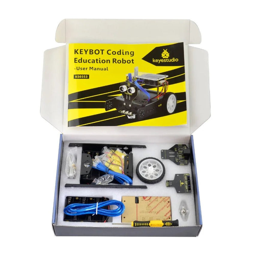 Kit Voiture Robot Programmable Keyestudio Ellybot STEM - Ardu37 - Digital StoreKit Voiture Robot Programmable Keyestudio Ellybot STEM - Ardu37Digital Store4748722267245