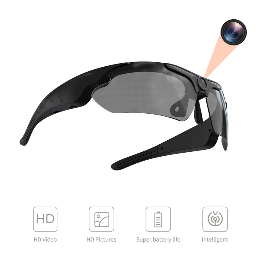 Mini Lunettes Caméra HD 1080P - Polarisées pour Cyclisme - Digital StoreMini Lunettes Caméra HD 1080P - Polarisées pour CyclismeDigital Store4748831667028