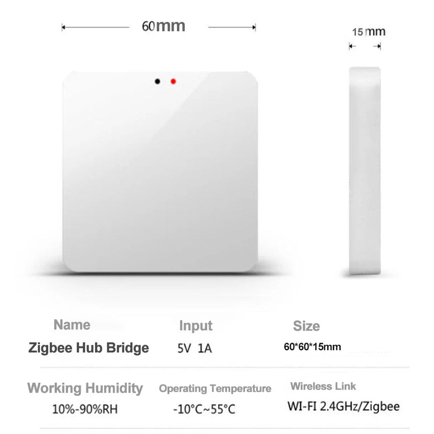 Passerelle Zigbee Tuya Smart Life - Contrôle Maison Intelligente - Digital StorePasserelle Zigbee Tuya Smart Life - Contrôle Maison IntelligenteDigital Store5299630244136