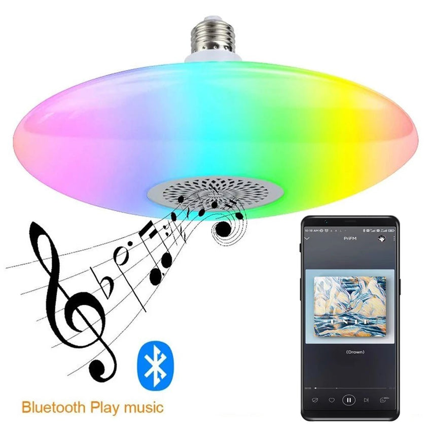 Plafonnier LED Musical 30W - Intensité Réglable, Télécommande - Digital StorePlafonnier LED Musical 30W - Intensité Réglable, TélécommandeDigital Store4748957550556