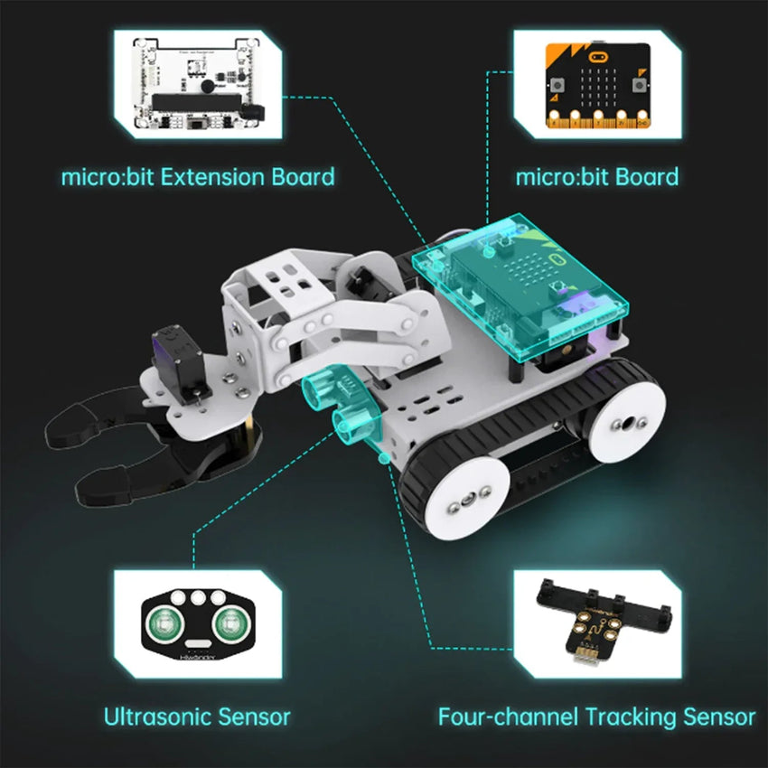 Qtruck - Robot Programmable Hiwonder Micro , Formes Variées - Digital StoreQtruck - Robot Programmable Hiwonder Micro , Formes VariéesDigital Store4748986200576