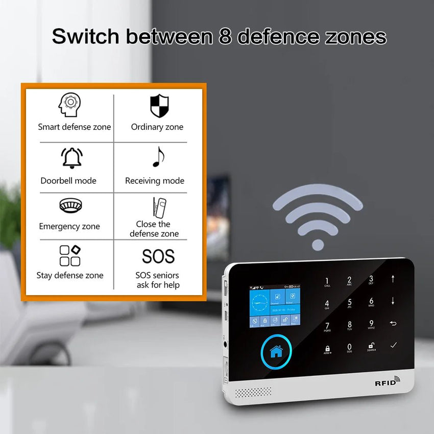 Système d'Alarme Tuya Wi - Fi - Antivol, Compatible Alexa - Digital StoreSystème d'Alarme Tuya Wi - Fi - Antivol, Compatible AlexaDigital Store4749324867352