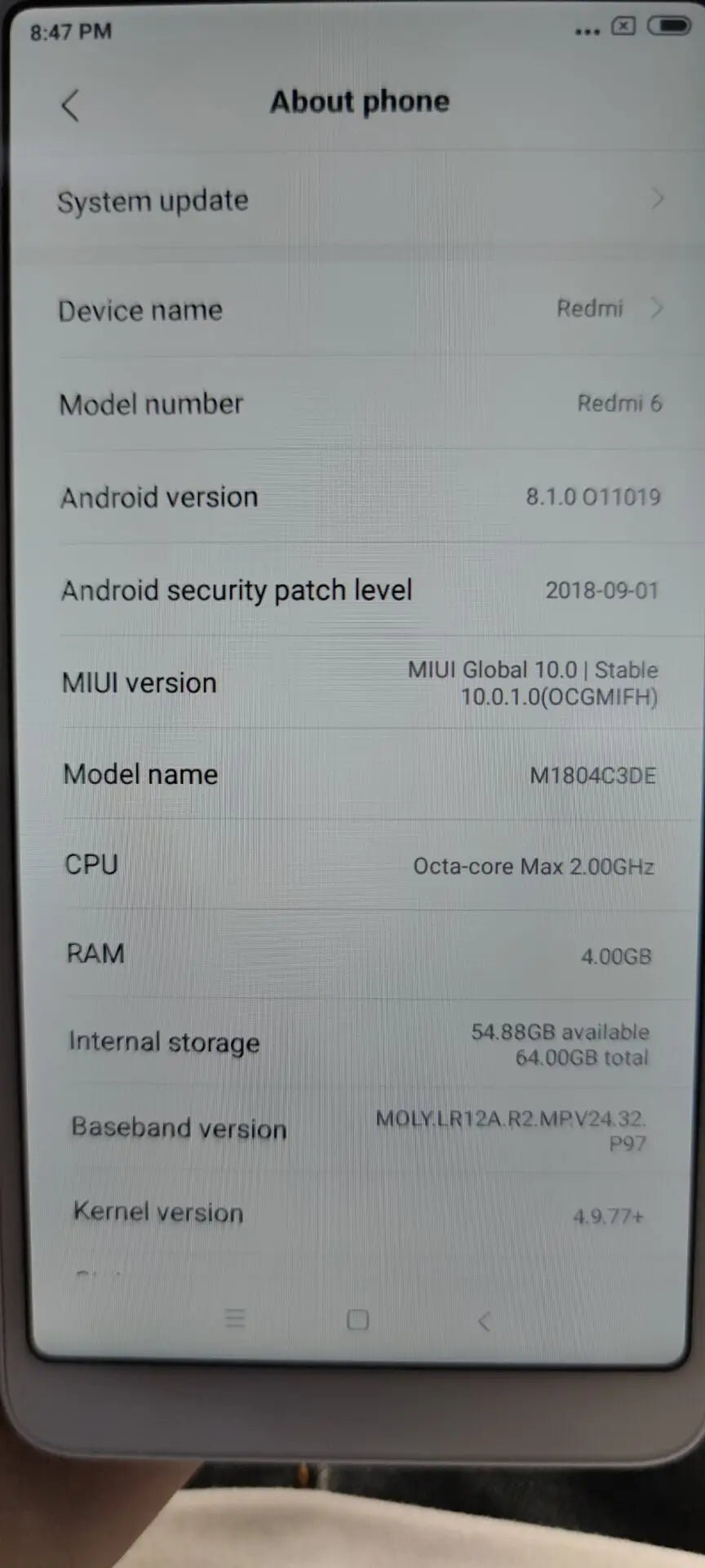 Xiaomi Smartphone Redmi 6 - Écran 5.45'', 13MP, D'occasion - Digital StoreXiaomi Smartphone Redmi 6 - Écran 5.45'', 13MP, D'occasionDigital Store4749593285178